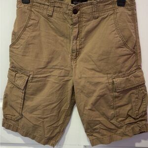 No Boundaries Men's Tan Cargo Shorts- Size 32